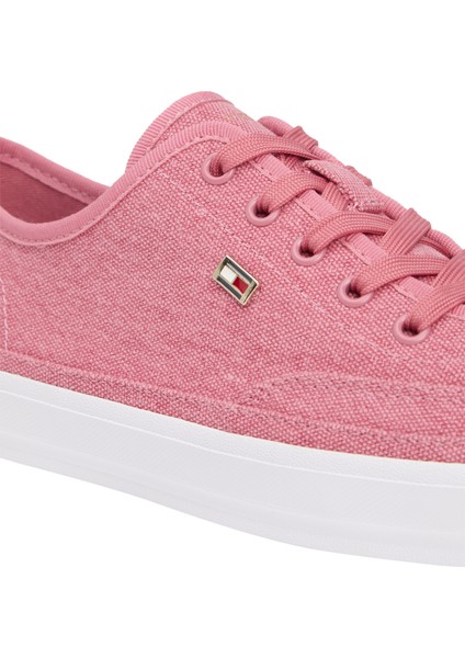 Tommy Hılfıger Washed Canvas Vulc Sneaker Sneaker modelleri