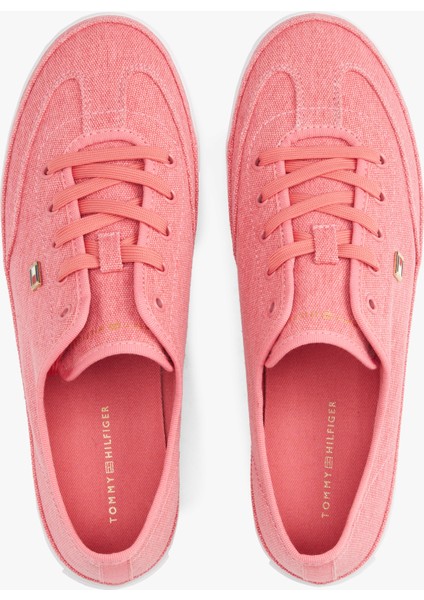 Tommy Hılfıger Washed Canvas Vulc Sneaker Sneaker fırsatları