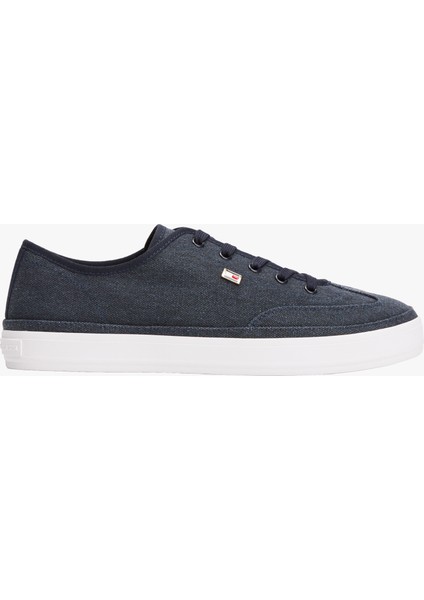Tommy Hılfıger Washed Canvas Vulc Sneaker Sneaker