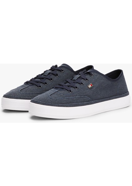Tommy Hılfıger Washed Canvas Vulc Sneaker Sneaker fiyatları