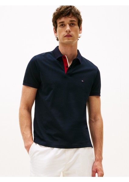 Tommy Hılfıger MB Contrast Collar Cuff Reg Polo Polo Yaka T-Shirt fiyatları