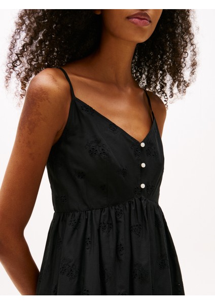 Tommy Hılfıger Tjw Broderıe Anglaıse Dress Elbise fiyatları