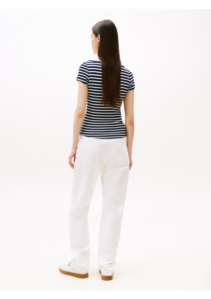 Tommy Hılfıger Tjw Slım Henley Waffle Ss T-Shirt fırsatları