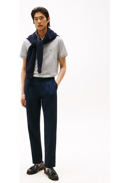 Tommy Hılfıger MB Contrast Collar Cuff Reg Polo Polo Yaka T-Shirt