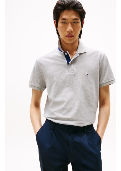 Tommy Hılfıger MB Contrast Collar Cuff Reg Polo Polo Yaka T-Shirt fiyatları