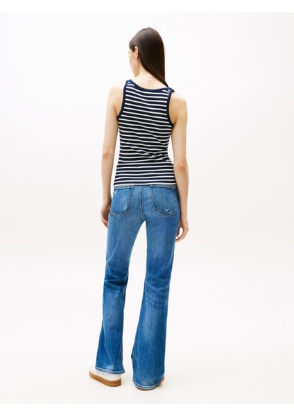 Tommy Hılfıger Tjw Slım Henley Waffle Tank T-Shirt fırsatları