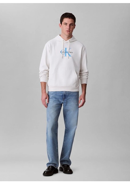 Calvın Kleın Ls Eu Monologo 350TERRY Hoodıe Sweatshirt