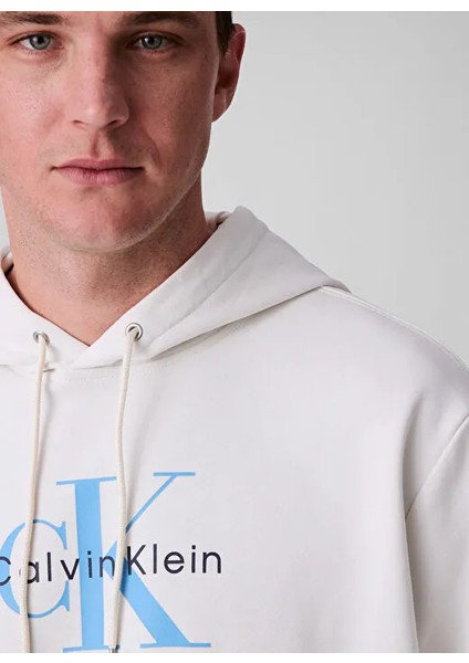 Calvın Kleın Ls Eu Monologo 350TERRY Hoodıe Sweatshirt fırsatları