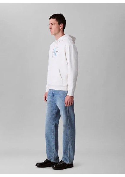 Calvın Kleın Ls Eu Monologo 350TERRY Hoodıe Sweatshirt indirimleri