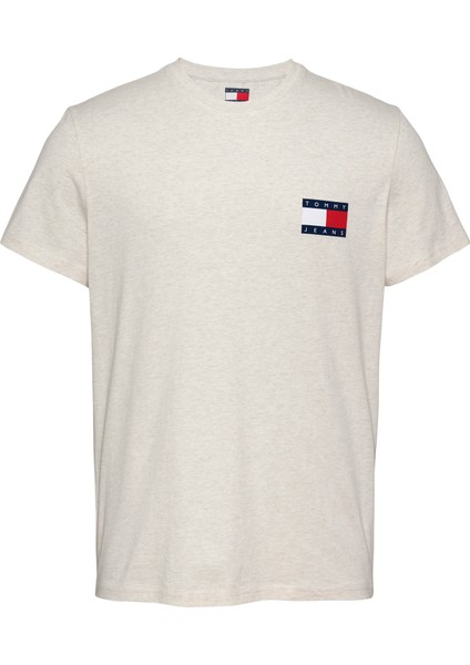 Tommy Hılfıger Tjm Slım Essentıal Flag Tee Ext T-Shirt