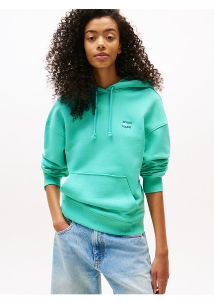 Tommy Hılfıger Tjw Bxy Badge Hoodıe Ext Sweatshirt