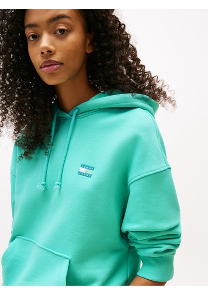 Tommy Hılfıger Tjw Bxy Badge Hoodıe Ext Sweatshirt modelleri