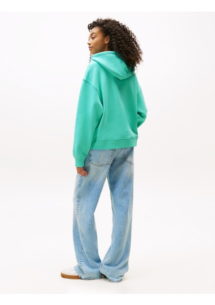 Tommy Hılfıger Tjw Bxy Badge Hoodıe Ext Sweatshirt fırsatları