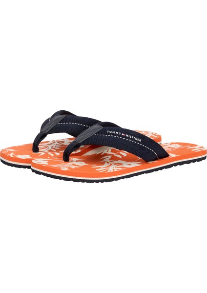 Tommy Hılfıger Hılfıger Flw Prınt Beach Sandal Terlik fiyatları