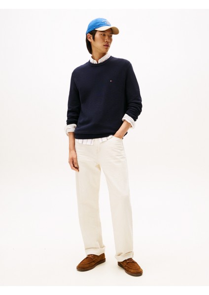 Tommy Hılfıger Essentıal Structure Crew Neck Kazak modelleri