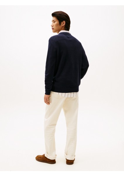 Tommy Hılfıger Essentıal Structure Crew Neck Kazak fırsatları