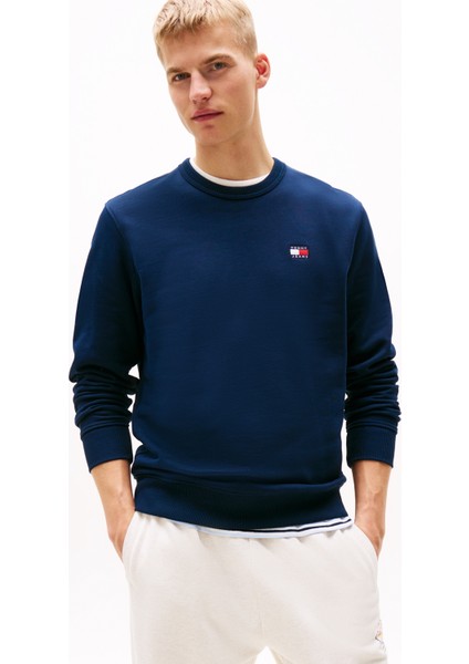 Tommy Hılfıger Tjm Reg Badge Crew Ext Sweatshirt