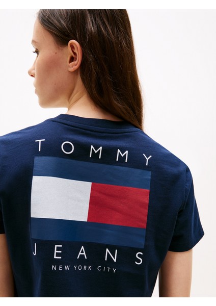 Tommy Hılfıger Tjw Reg Sh Tommy Us Flag Ss Tee T-Shirt indirimleri