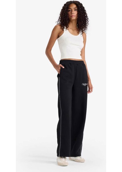 Straight Fit Baskılı Beli Lastikli Eşofman Altı F0314AX25AU modelleri