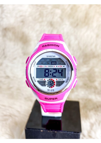 Alarmlı-Işıklı-Kronometreli-5 Atm Su Geçirmez-Hediyelik Çocuk Kol Saati fiyatları