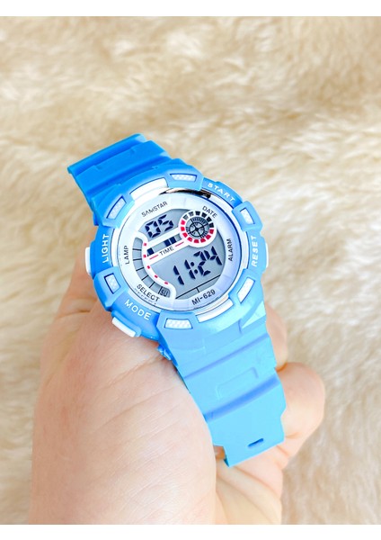 Alarmlı-Işıklı-Kronometreli-5 Atm Su Geçirmez-Hediyelik Çocuk Kol Saati fırsatları