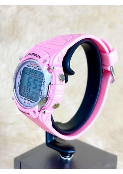 Alarmlı-Işıklı-Kronometreli-5 Atm Su Geçirmez-Hediyelik Çocuk Kol Saati modelleri