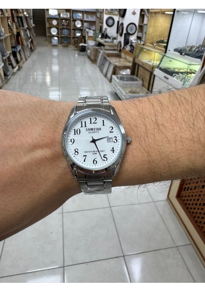 Smstar6 Metal Erkek Kol Saati