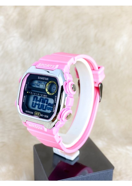 Alarmlı-Işıklı-Kronometreli-5 Atm Su Geçirmez-Hediyelik Çocuk Kol Saati modelleri