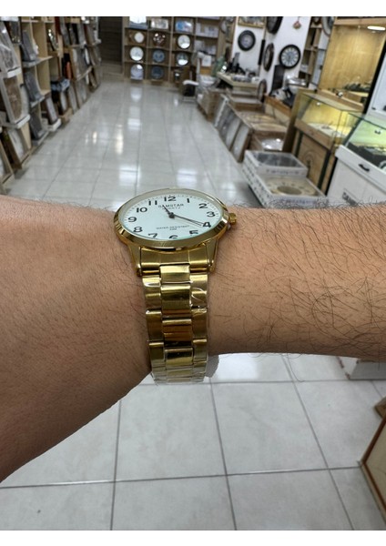 SMSTAR10 Sarı Metal Erkek Kol Saati fiyatları
