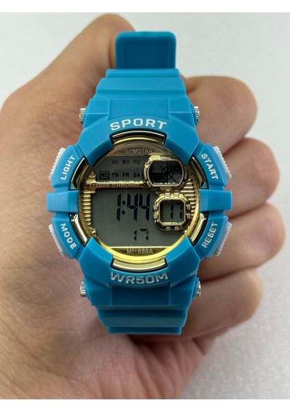 Alarmlı-Işıklı-Kronometreli-5 Atm Su Geçirmez-Hediyelik Çocuk Kol Saati modelleri