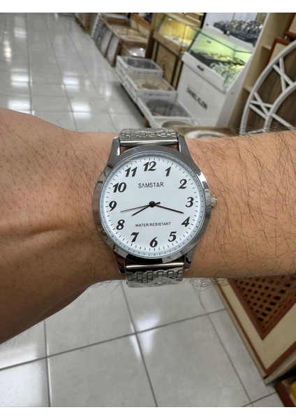 Smstar9 Metal Erkek Kol Saati