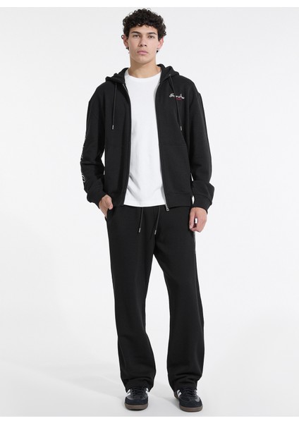 Regular Fit Siyah Erkek Eşofman Altı M5YB66KCPR1-JBLK Guess Jeans Erkek fiyatları