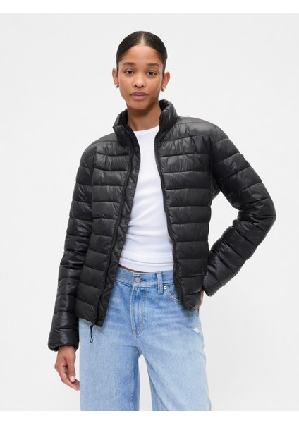 Kadın Siyah Coldcontrol Şişme Ceket