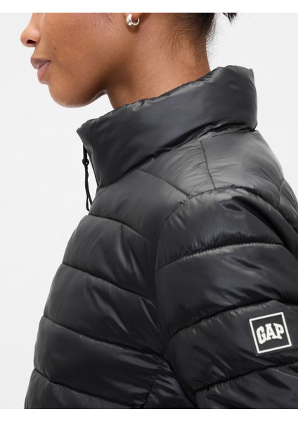 Kadın Siyah Coldcontrol Şişme Ceket modelleri