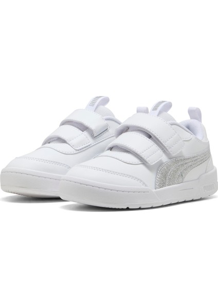 Beyaz Kız Çocuk Yürüyüş Ayakkabısı 40321102-PUMA Multiflex 2 Glitz Fs indirimleri