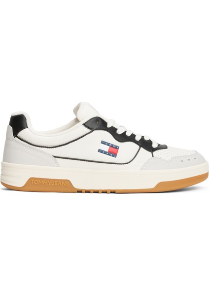 Beyaz - Çok Renkli Erkek Sneaker Tjm Cupsole Elevated Leather