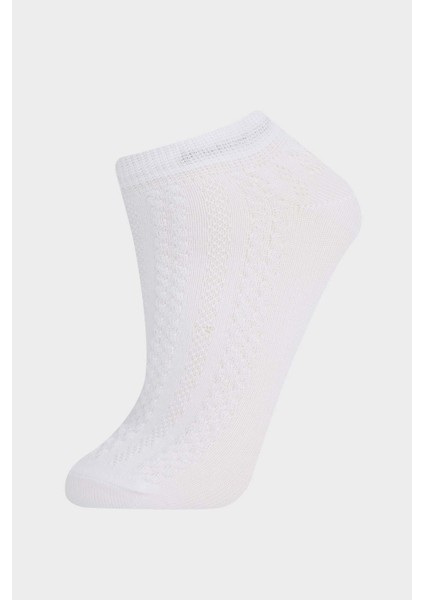 Kız Çocuk 5'li Pamuklu Patik Çorap F9499A8NS fiyatları
