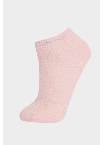 Kız Çocuk 5'li Pamuklu Patik Çorap F9499A8NS indirimleri