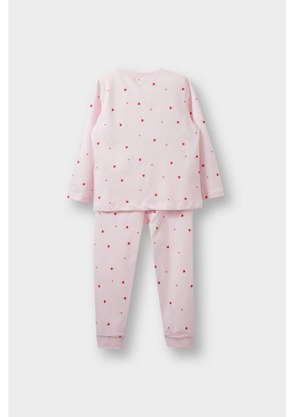 Kız Bebek Aristocats Pijama Takımı Uzun Kollu Üst Uzun Alt F4589A525AU fırsatları