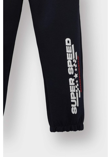 Erkek Bebek 2'li Takım Baskılı Sweatshirt Eşofman Altı G1561A525AU fırsatları