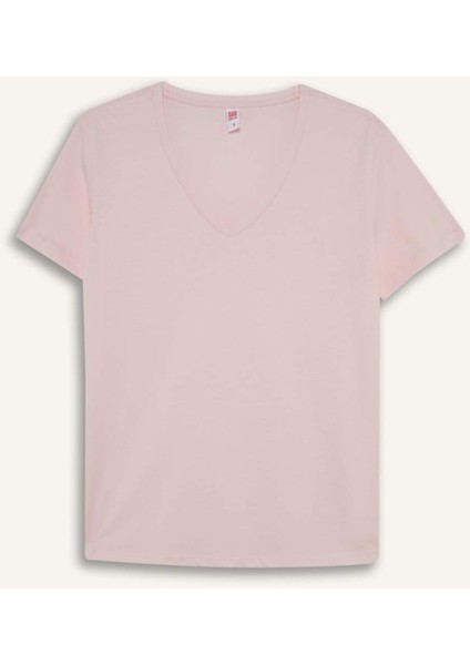 Pijama Takımı Regular Fit Kısa Kollu Üst Uzun Alt-Fall in Love F6987AX25AU fiyatları