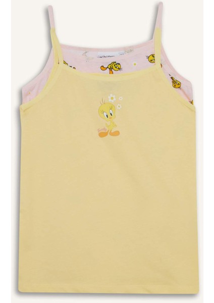 Kız Çocuk Looney Tunes 2'li Atlet F8636A825AU