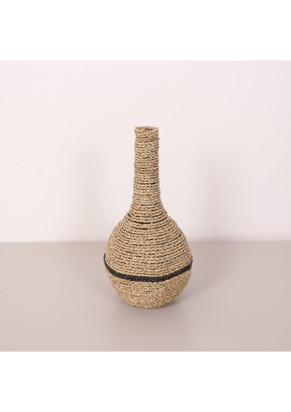 Mylamp Garlıc Rafya Vazo - Saksı 22X42 cm modelleri