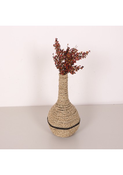 Mylamp Garlıc Rafya Vazo - Saksı 22X42 cm fırsatları