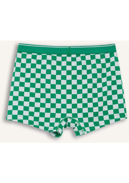 Erkek Çocuk Dama Desenli 3'lü Boxer F7730A825AU modelleri