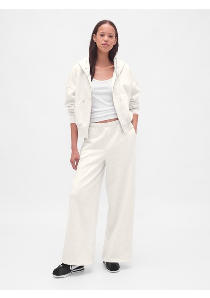 Kadın Krem Vintagesoft Fermuarlı Wedge Sweatshirt modelleri