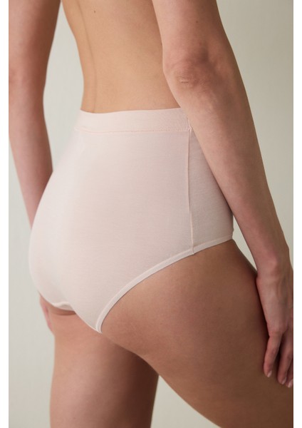 Aging Açık Bej Collagen Etkili Yüksek Bel Slip Külot fiyatları