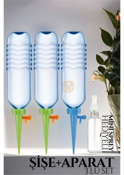 Engithalat Çiçek Damlama Sulama Şişe Aparat Seti 3 Şişe fiyatları
