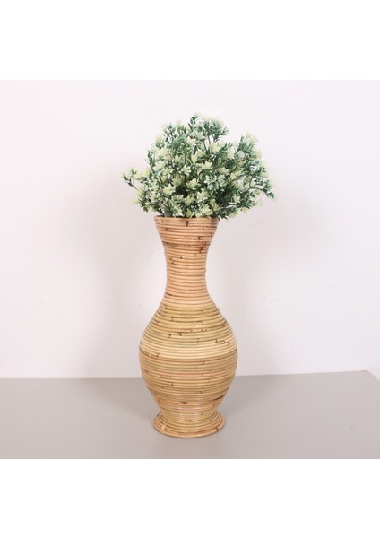 Mylamp Bingül Doğal Rattan Dekoratif Vazo 24X50 cm fırsatları
