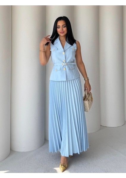 Rams Kemer Detaylı Takım Mavi